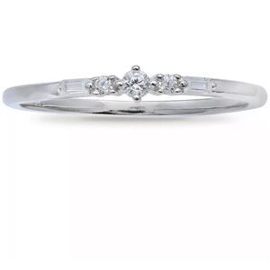 NWT GIANI BERNINI Cubic Zirconia Stacking Ring in Sterling Silver